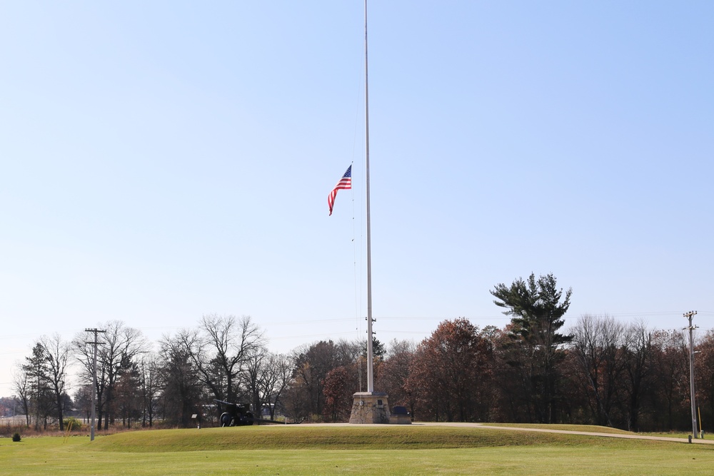 Fort McCoy flies flag at half-staff to remember Sutherland Springs victims
