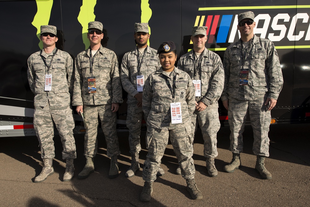 NASCAR Troops to the Track