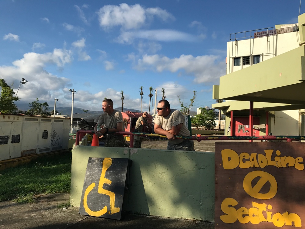 South Carolina Nattional Guard Responds to Hurricane Maria