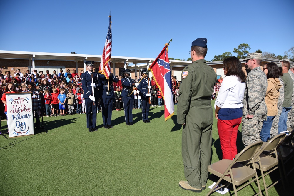 Local elementary school pays tribute to veterans