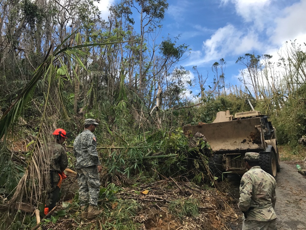 South Carolina National Guard Responds to Hurricane Maria