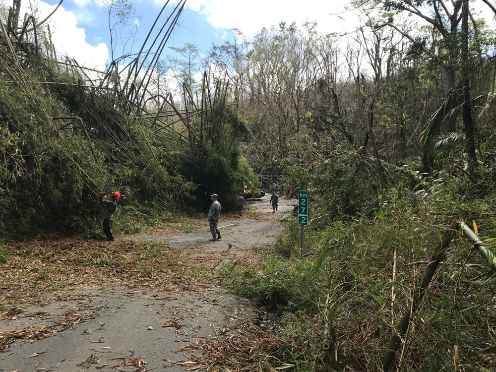 South Carolina National Guard Responds to Hurricane Maria
