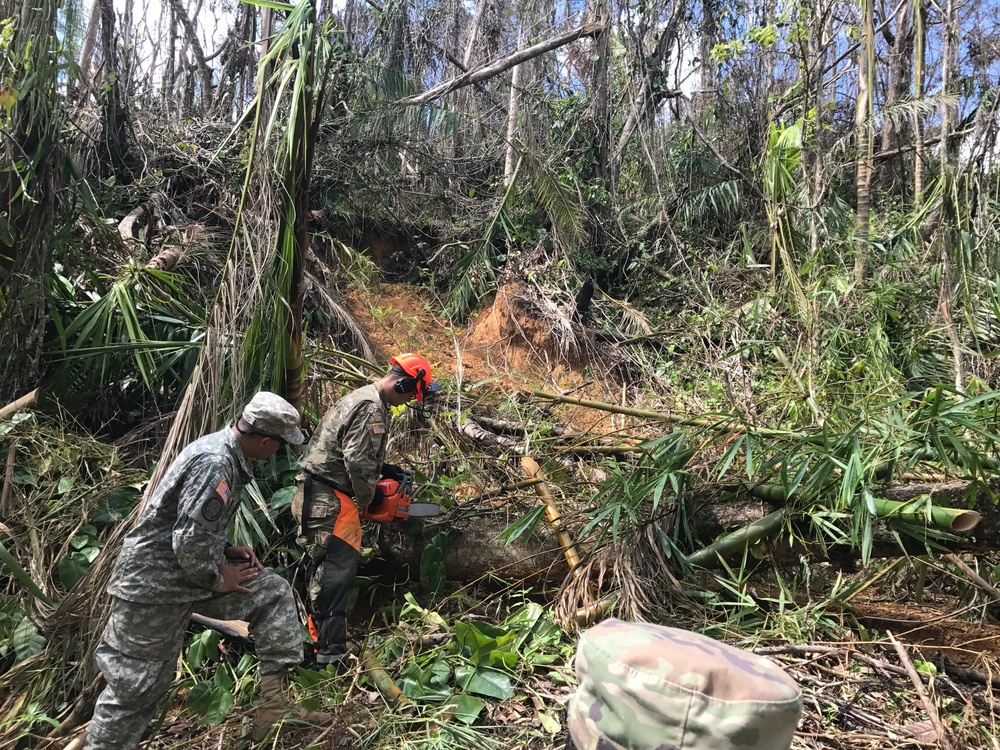 South Carolina National Guard Responds to Hurricane Maria