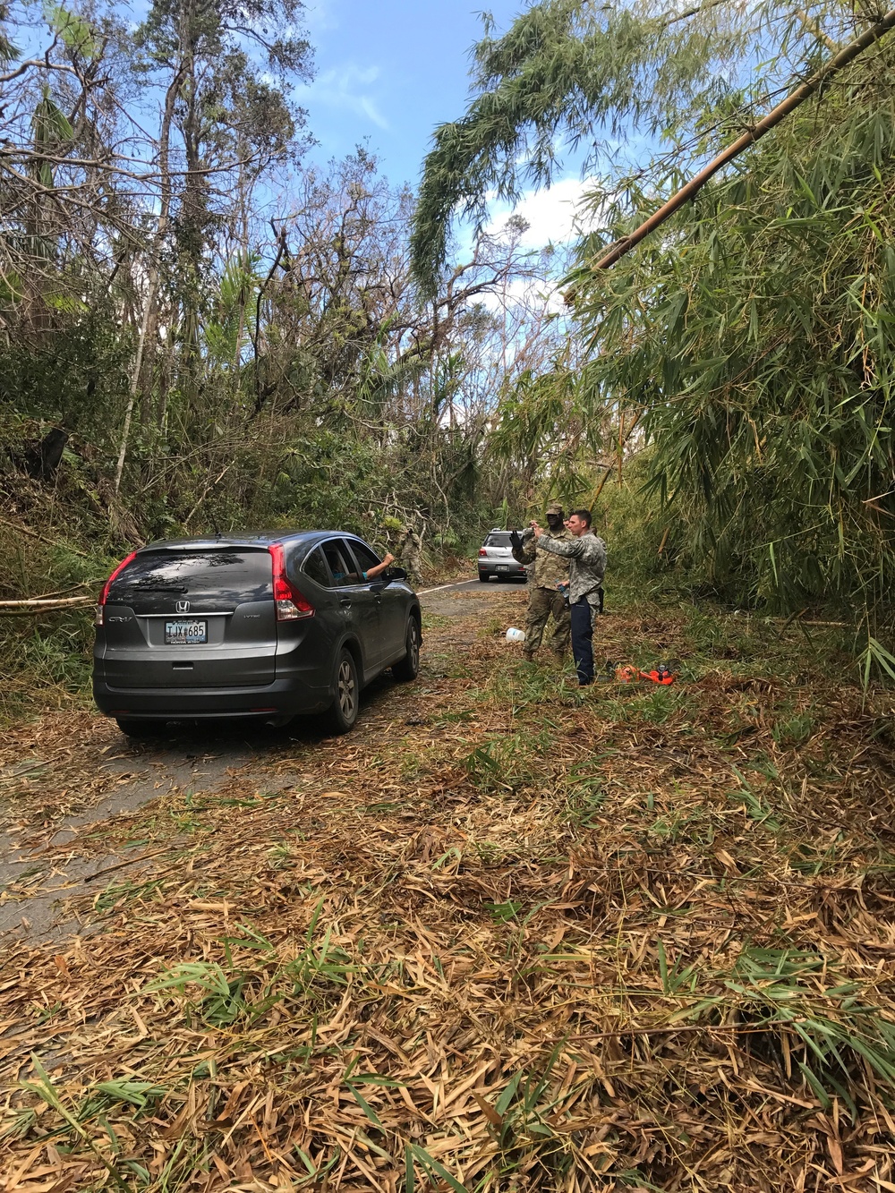 South Carolina National Guard Responds to Hurricane Maria