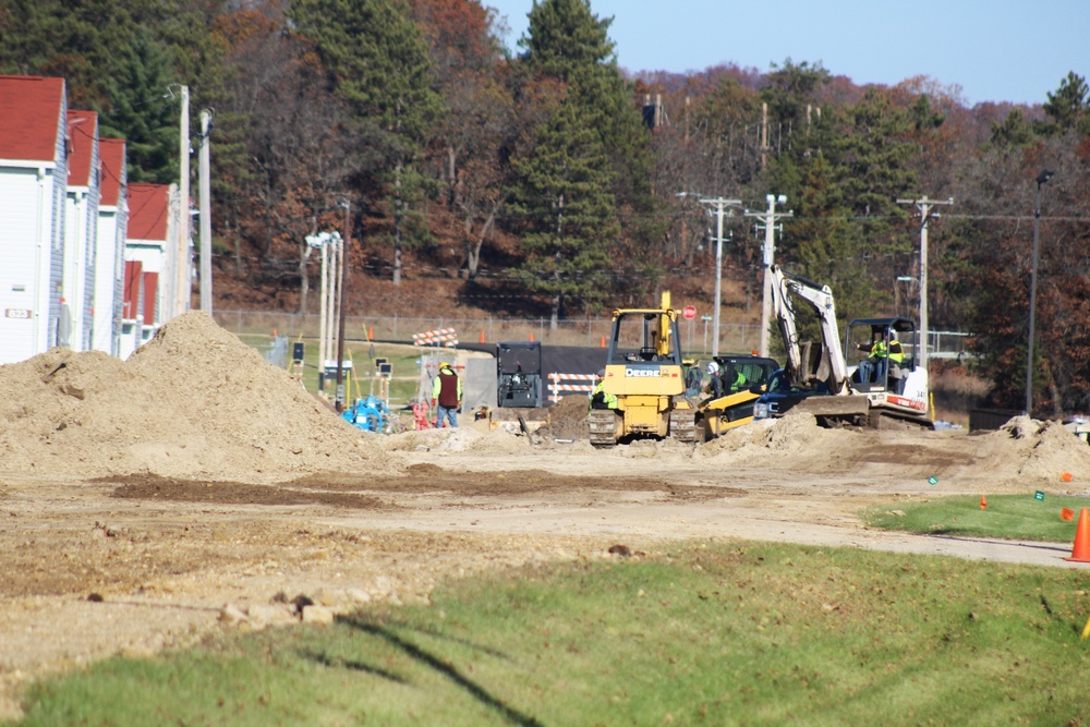 Road Construction at Fort McCoy