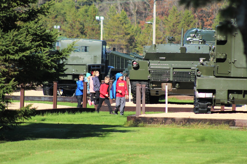 Sparta students visit Fort McCoy's Equipment Park