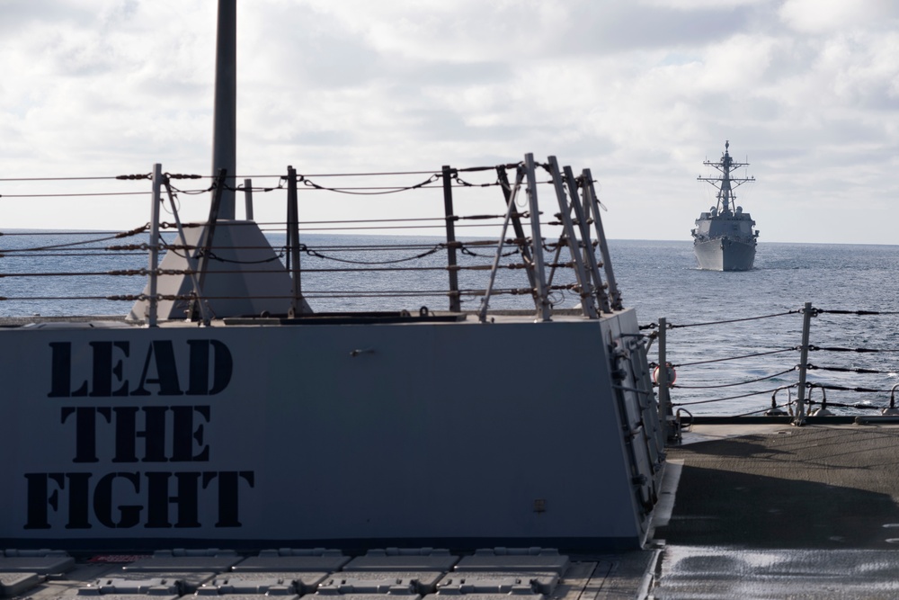 USS Michael Murphy Underway for SUSTEX