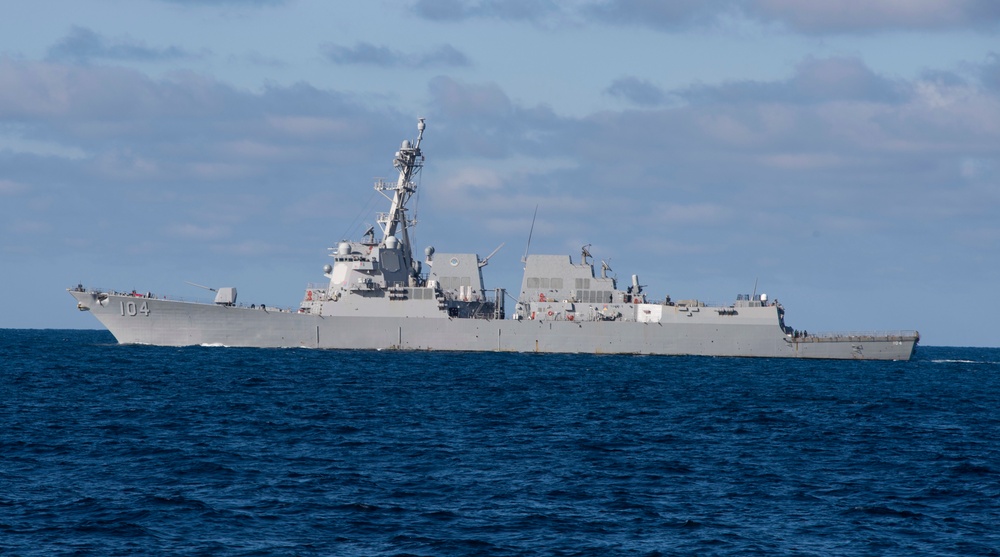 USS Sterett Underway for SUSTEX
