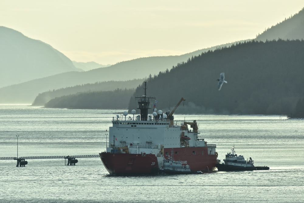 Coast Guard Cutter Healy visits Juneau