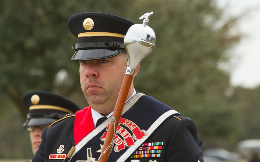 Caisson Funeral Honors for Gen. (Ret.)  Cavazos