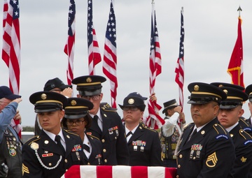 Caisson Funeral Honors for Gen. (Ret.) Cavazos