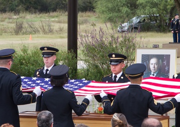 Caisson Funeral Honors for Gen. (Ret.) Cavazos