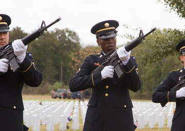 Caisson Funeral Honors for Gen. (Ret.) Cavazos