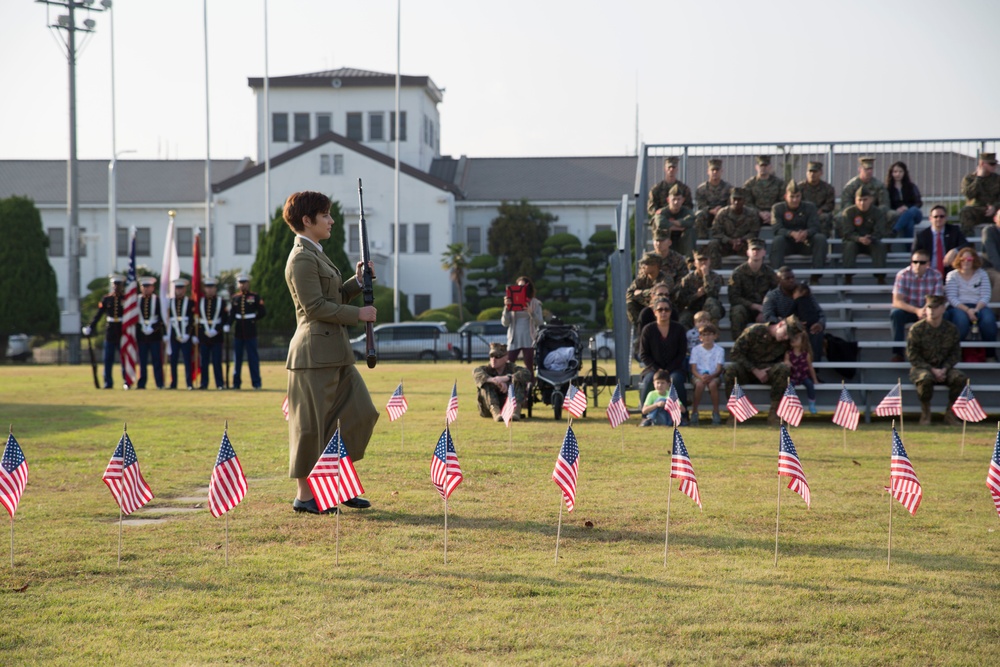 242nd Marine Corps birthday uniform pageant