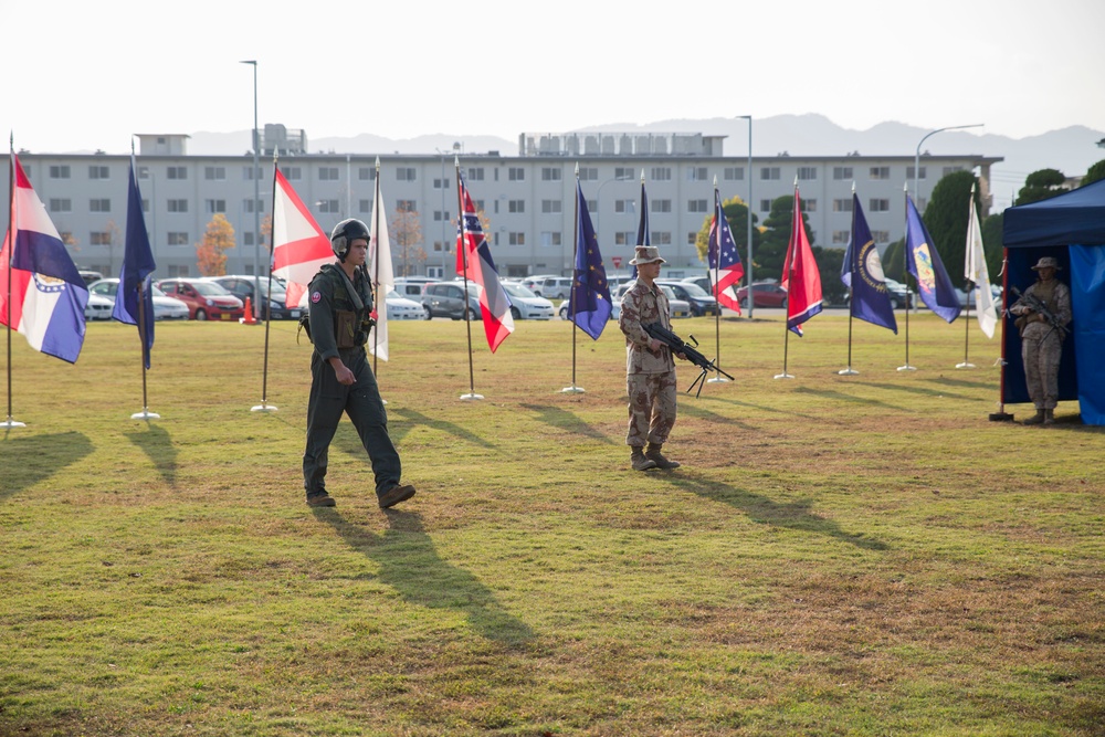 242nd Marine Corps birthday uniform pageant