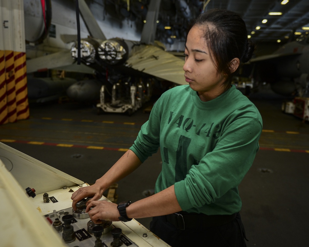 Sailor Operates &quot;Jenny&quot;