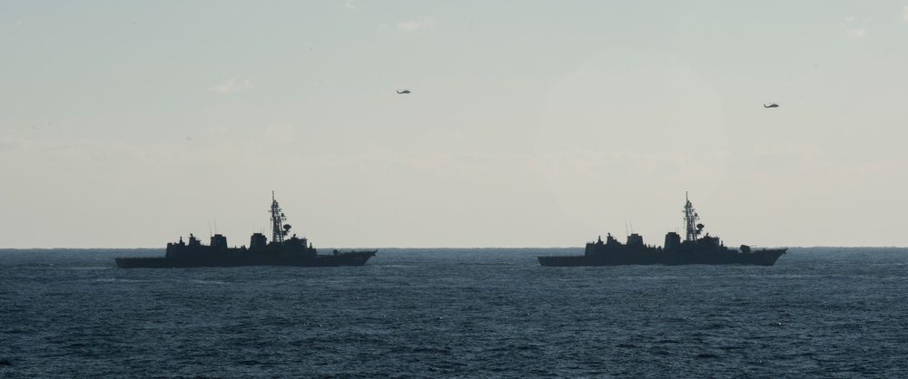 Tri-Carrier Strike Group Force Exercise