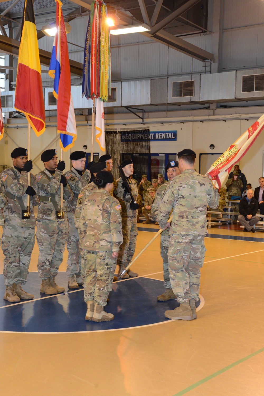 U.S.Army Garrison Benelux' Change of responsibility