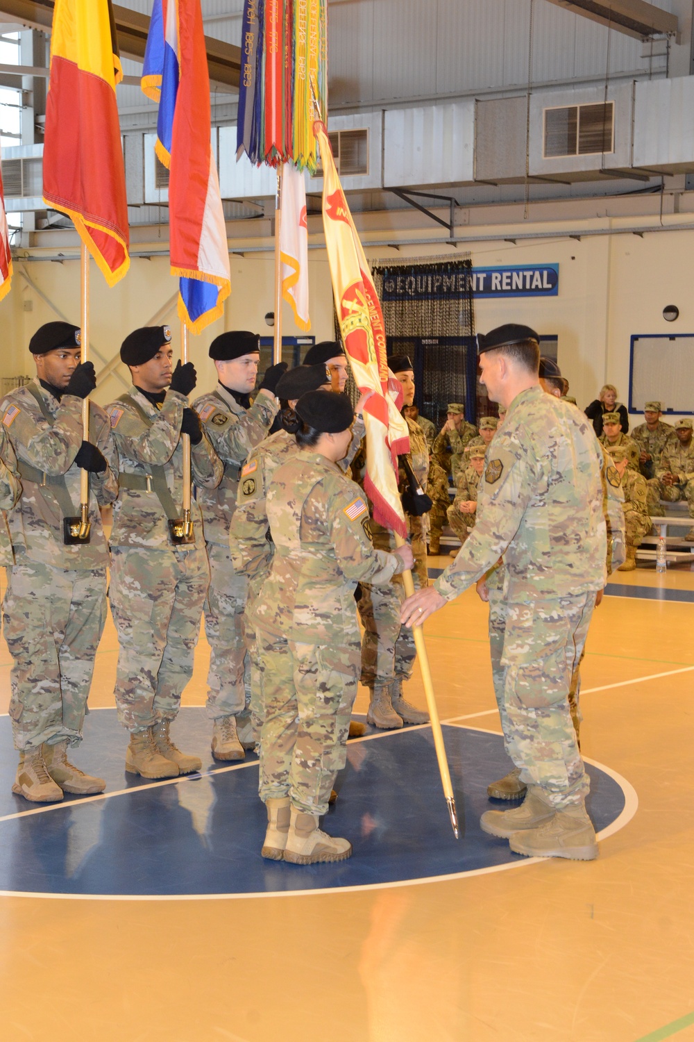 U.S.Army Garrison Benelux' Change of responsibility