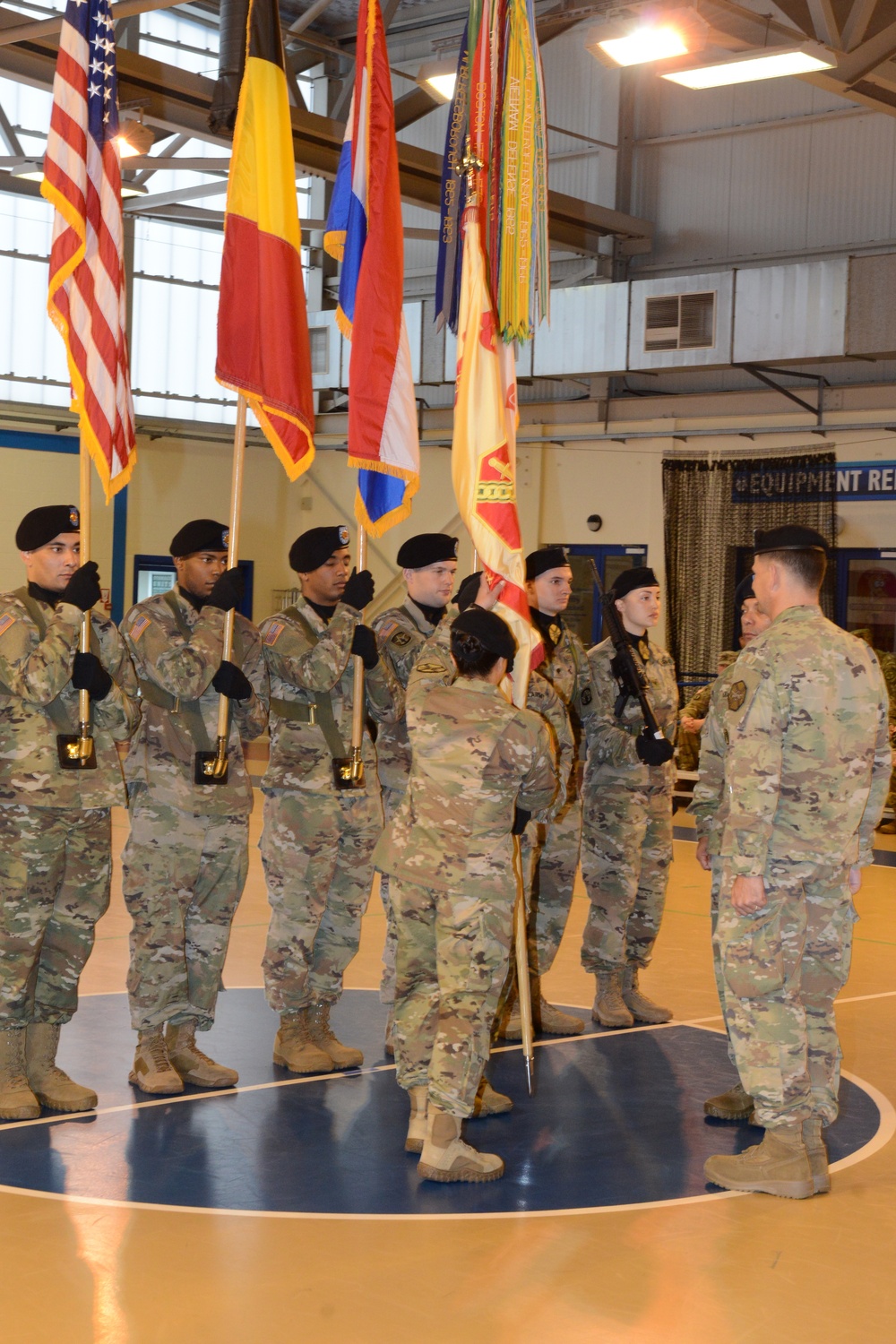 U.S.Army Garrison Benelux' Change of responsibility