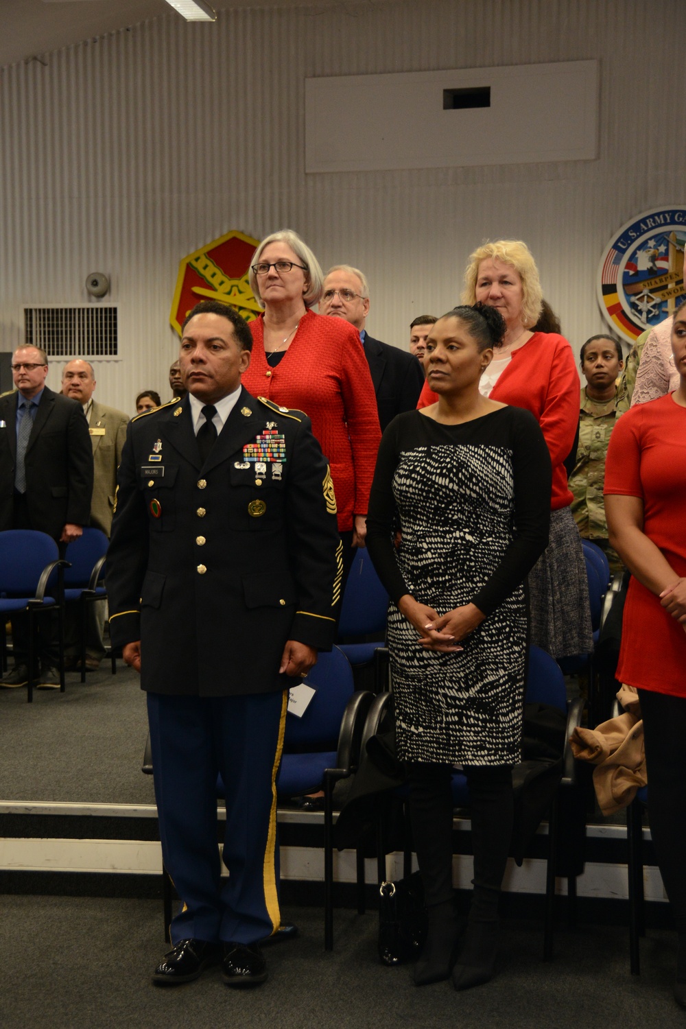 Command Sgt. Maj. William Majors' Retirement ceremony (U.S.Army Garrison Benelux)