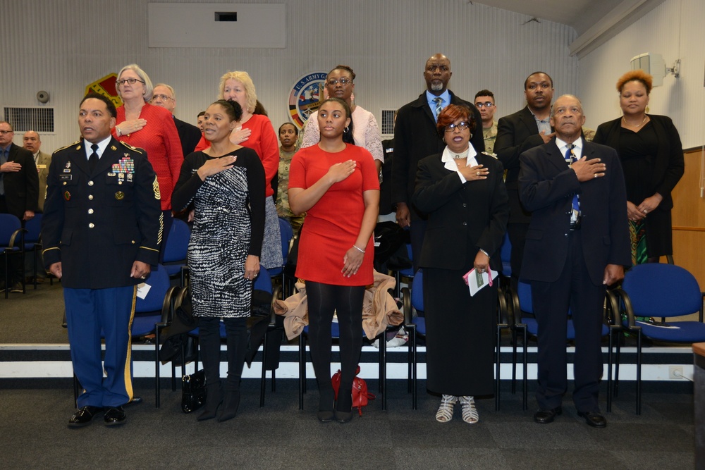 Command Sgt. Maj. William Majors' Retirement ceremony (U.S.Army Garrison Benelux)