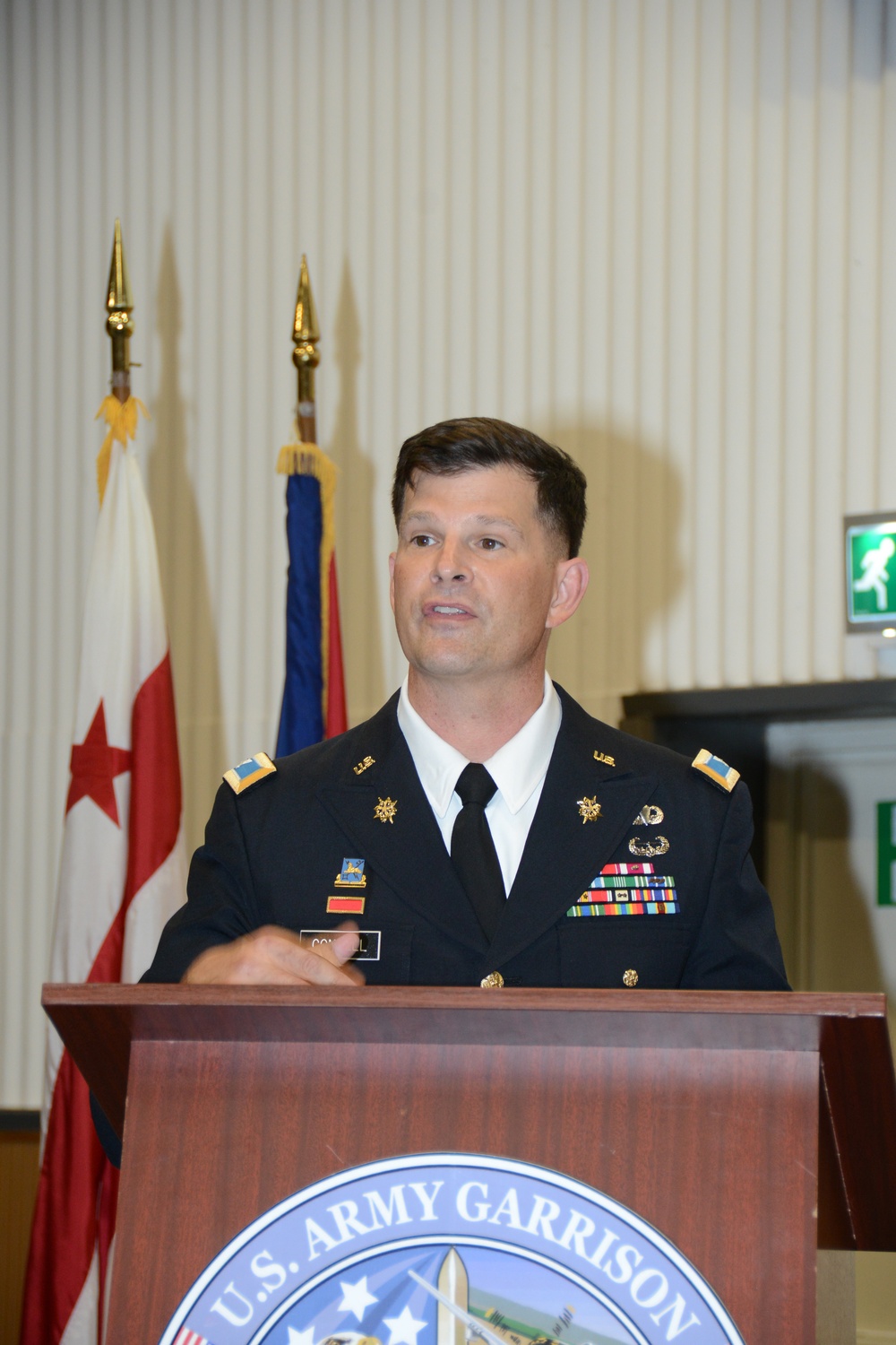 Command Sgt. Maj. William Majors' Retirement ceremony (U.S.Army Garrison Benelux)