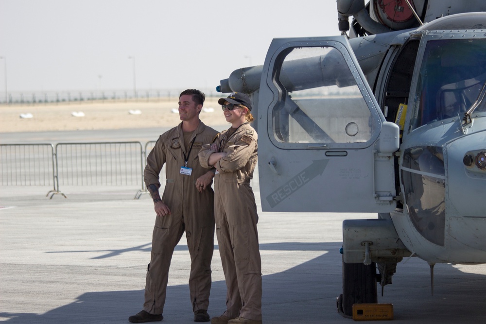 15th MEU shows off aircraft during Dubai Airshow