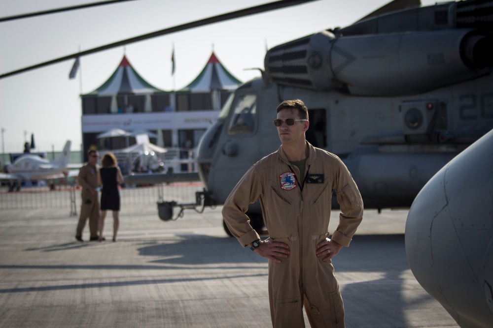 15th MEU shows off aircraft during Dubai Airshow