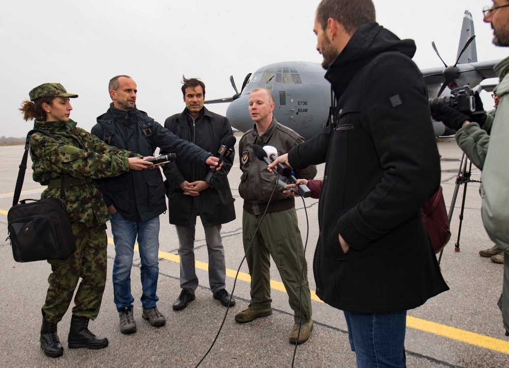 U.S. and Serbian armed forces kick off Exercise Double Eagle