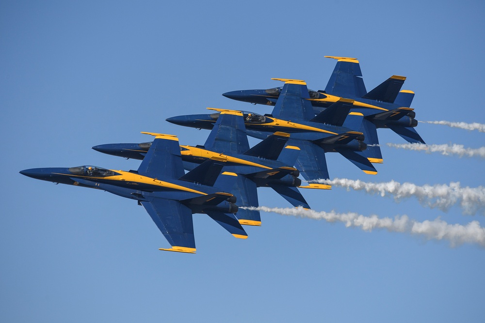 Blue Angels Perform at NAS Jacksonville airshow