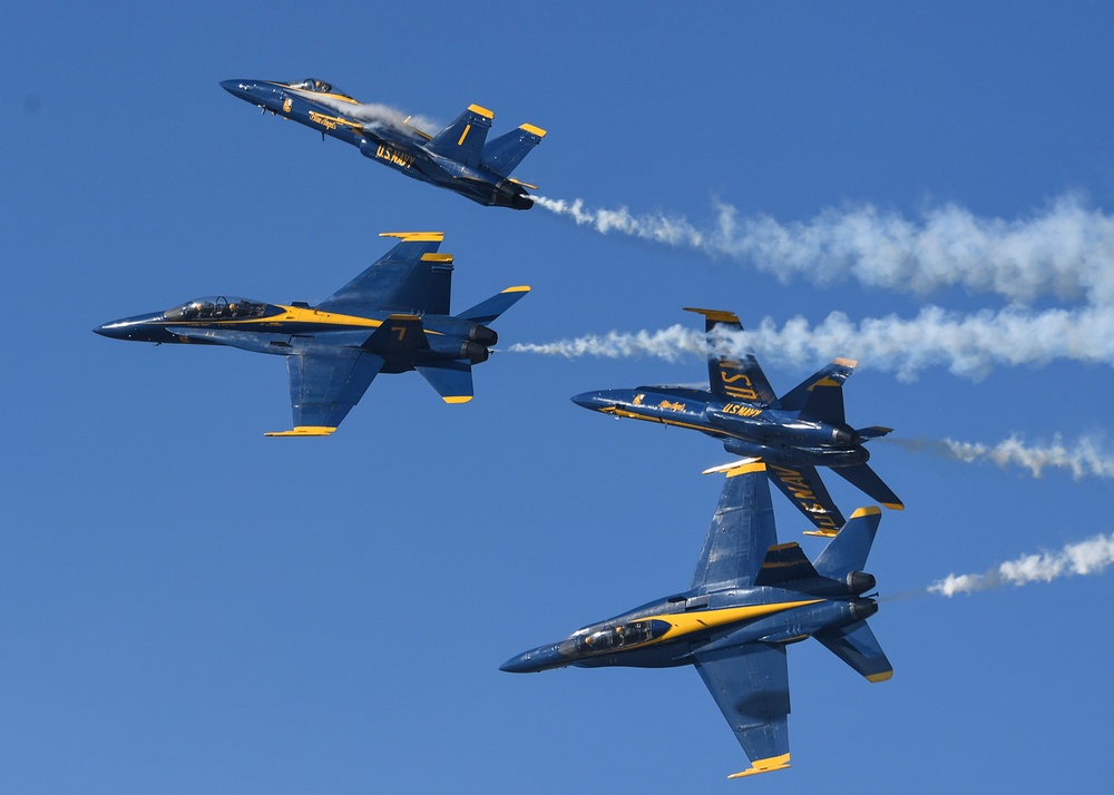 Blue Angels Perform at NAS Jacksonville airshow