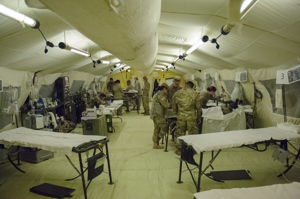 212th Combat Support Hospital Field Training Exercise