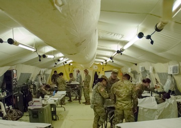 212th Combat Support Hospital Field Training Exercise