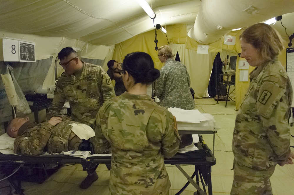 212th Combat Support Hospital Field Training Exercise