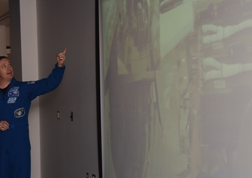 NASA astronaut inspires Schriever Airmen