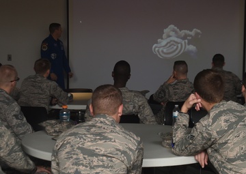 NASA astronaut inspires Schriever Airmen
