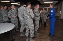 NASA astronaut inspires Schriever Airmen