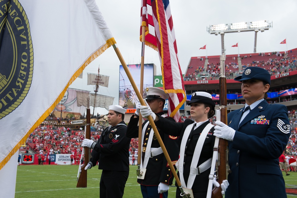 Buccaneers salute cheap to service