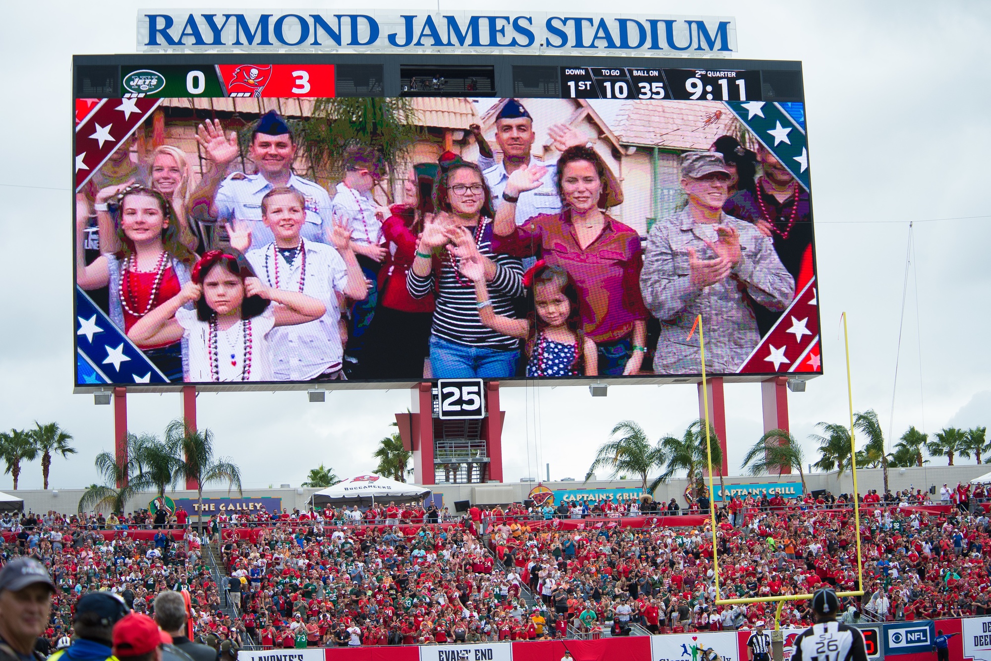 Bucs to Honor Military Service Members, Veterans and Families