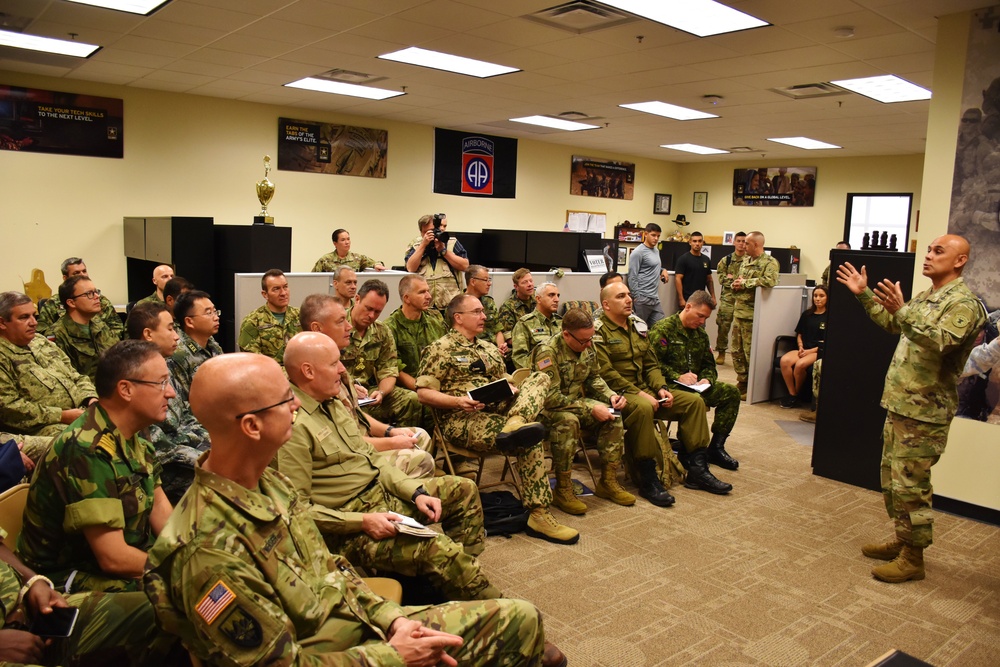 DVIDS - News - Foreign military attaches tour Phoenix Recruiting Battalion