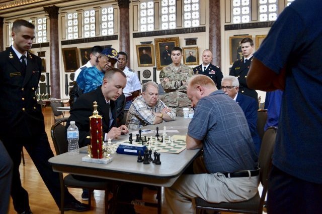 NMRC Researcher Ties for First at the Armed Forces Open Chess Championship