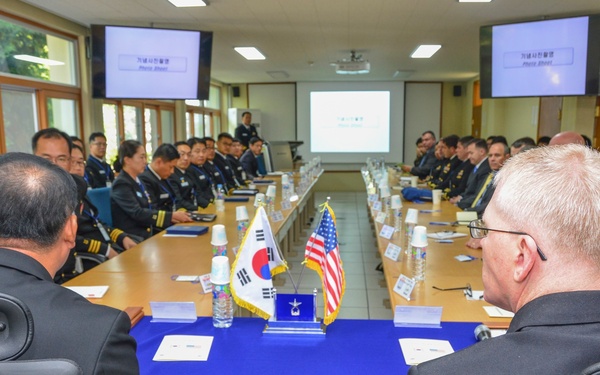 SMWDC Leads U.S. Effort for 34th Annual Combined Mine Warfare Staff Talks with Republic of Korea Navy