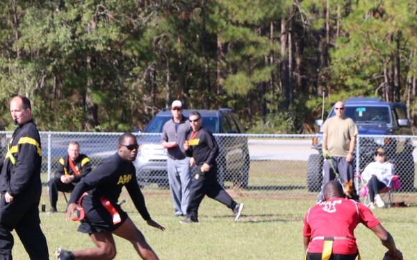 9th BEB Compete In Flag Football During Marne Week