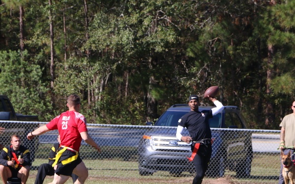 9th BEB Compete in Flag Football During Marne Week