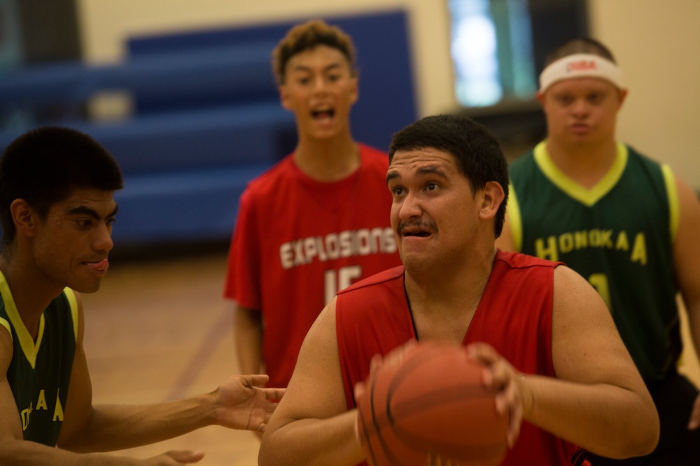 MCBH hosts the Special Olympics basketball tournament