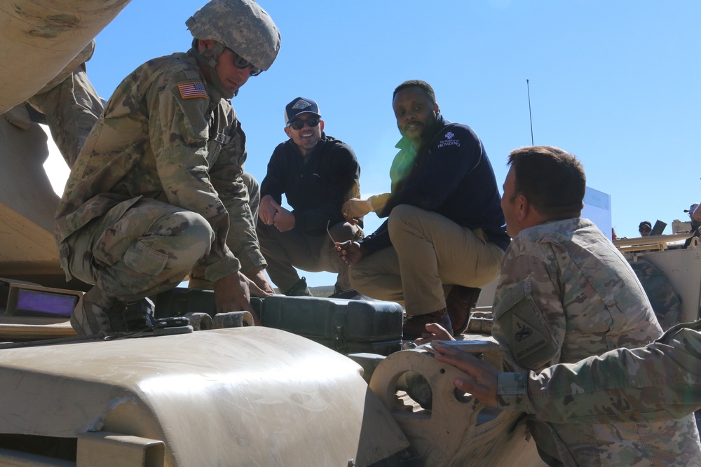 1st Battalion, 77th Armored Regiment shows off their capabilities