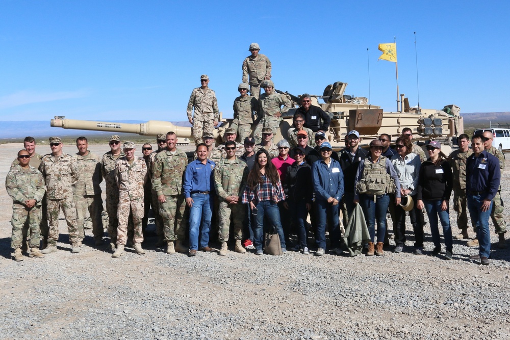 1st 77th Armored Battalion show off their capabilities