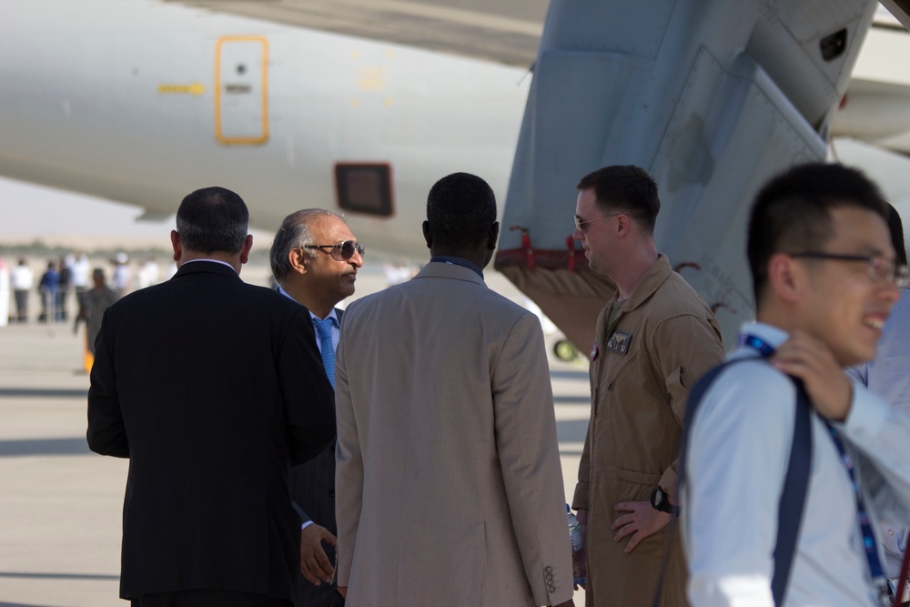 15th MEU shows off aircraft during Dubai Airshow