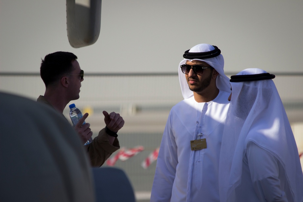 15th MEU shows off aircraft during Dubai Airshow